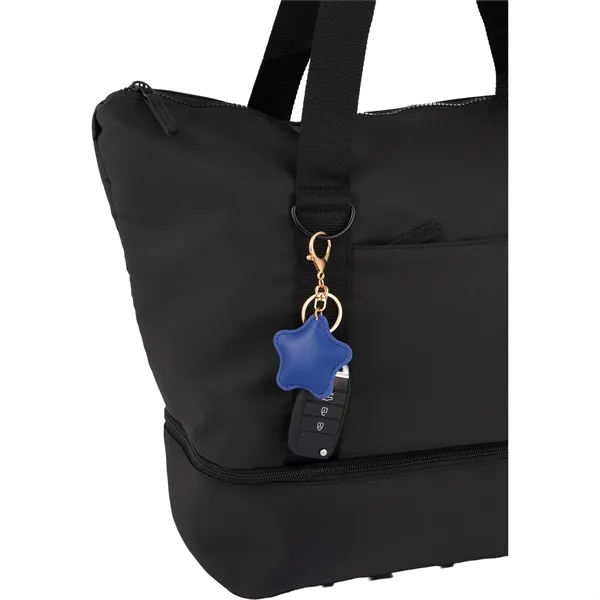 Star Leather Keychain... from ASI 66887 PCNA / Bullet