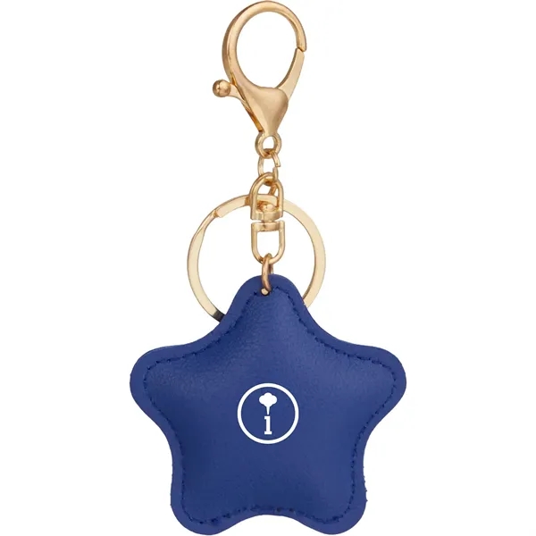 Star Leather Keychain... from ASI 66887 PCNA / Bullet