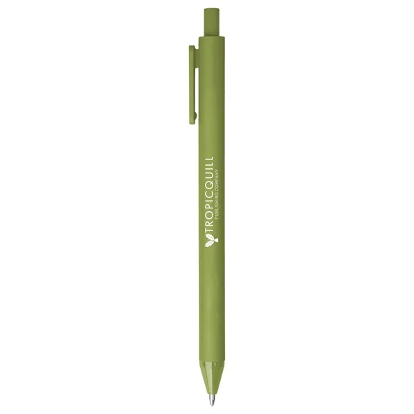 Soft, eco-friendly gel pen with a cushioned barrel and vibrant, brand-ready... from ASI 61966 HPG / Hub Pen