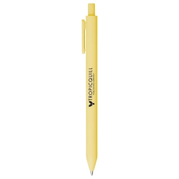 Soft, eco-friendly gel pen with a cushioned barrel and vibrant, brand-ready... from ASI 61966 HPG / Hub Pen