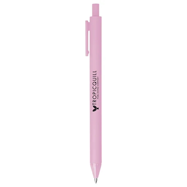 Soft, eco-friendly gel pen with a cushioned barrel and vibrant, brand-ready... from ASI 61966 HPG / Hub Pen
