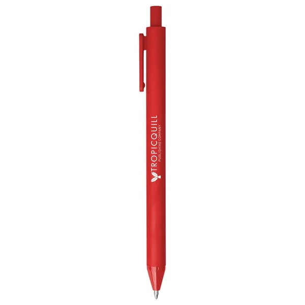 Soft, eco-friendly gel pen with a cushioned barrel and vibrant, brand-ready... from ASI 61966 HPG / Hub Pen