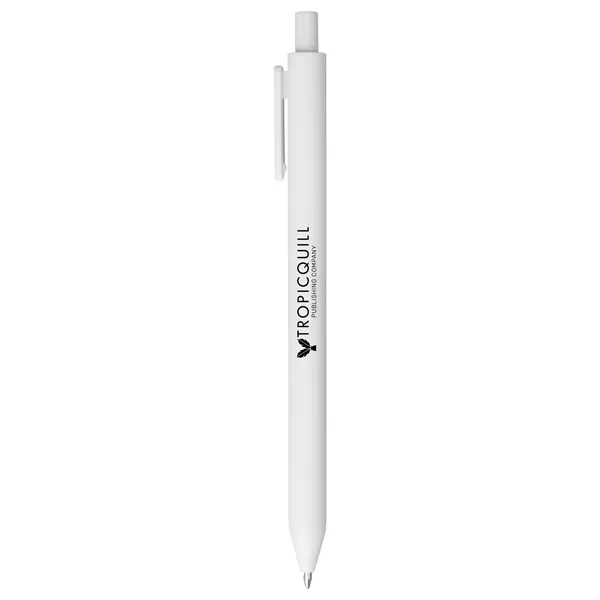 Soft, eco-friendly gel pen with a cushioned barrel and vibrant, brand-ready... from ASI 61966 HPG / Hub Pen