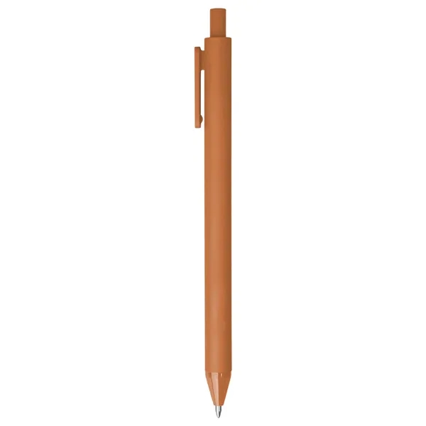 Soft, eco-friendly gel pen with a cushioned barrel and vibrant, brand-ready... from ASI 61966 HPG / Hub Pen