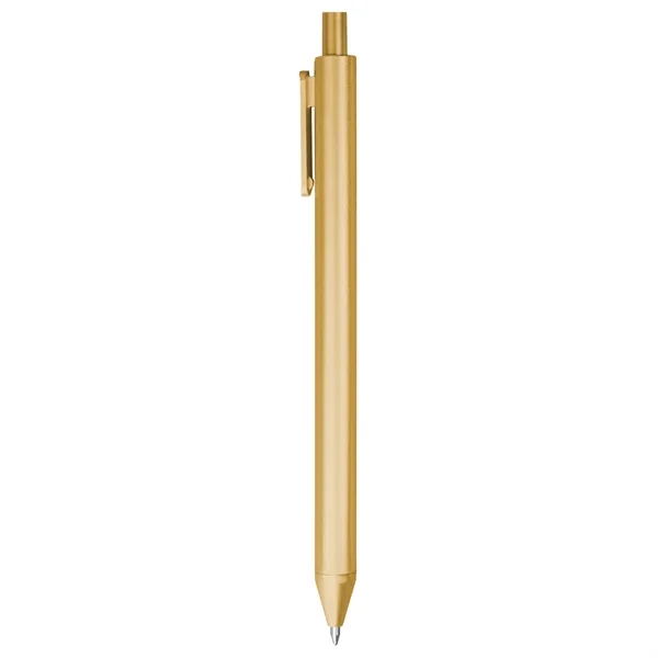 Soft, eco-friendly gel pen with a cushioned barrel and vibrant, brand-ready... from ASI 61966 HPG / Hub Pen