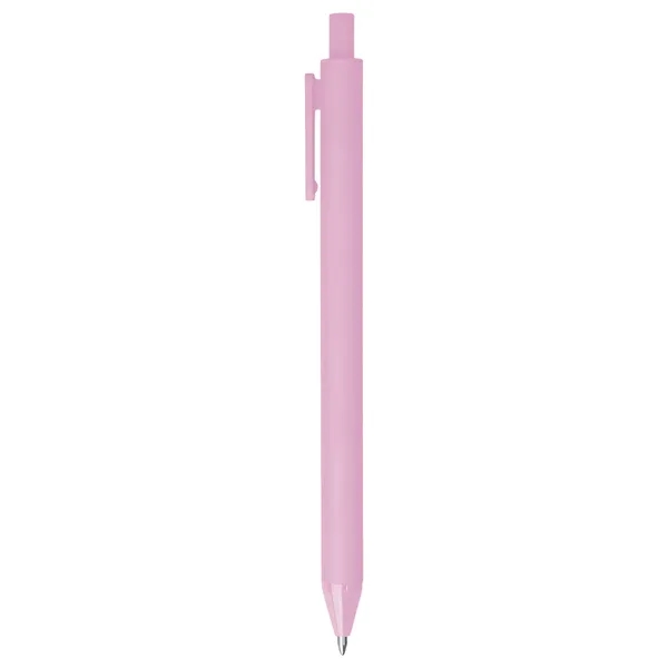 Soft, eco-friendly gel pen with a cushioned barrel and vibrant, brand-ready... from ASI 61966 HPG / Hub Pen
