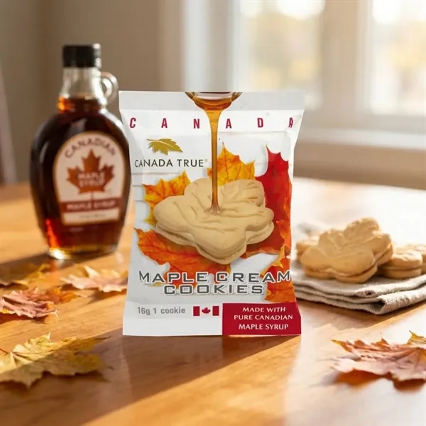 Pure maple syrup creme cookies, a Canadian classic, offer authentic rich... from ASI 98766 Yanlee Trading Co Ltd