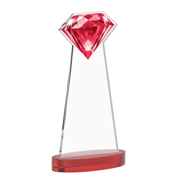 Gemstone VividPrint™ Award on Alberton Base - Red... from ASI 84592 St Regis Group / St Regis