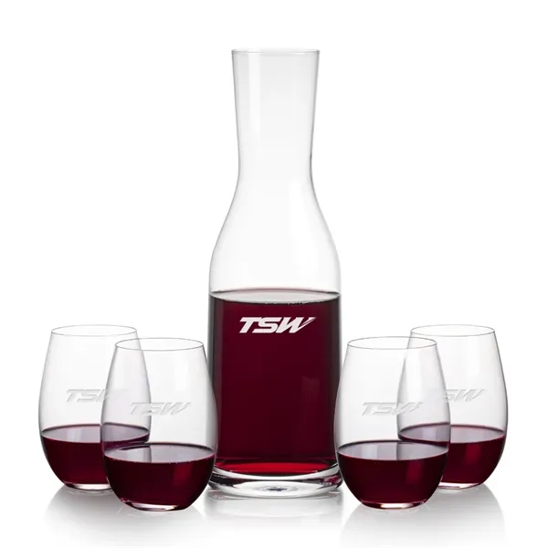 Crystalline Carafe Set. Includes the 40oz Caldmore Carafe and your choice... from ASI 84592 St Regis Group