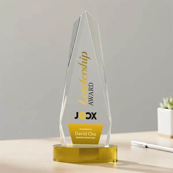 Cheswick VividPrint™ Award on Alberton Base - Gold... from ASI 84592 St Regis Group / St Regis