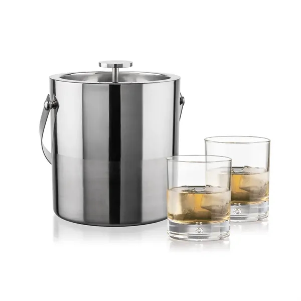 The Catania Ice Bucket with On-the-Rocks Set brings refined style and... from ASI 84592 St Regis Group