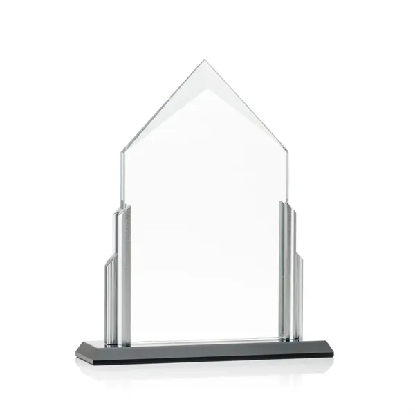 The Amarillo Award features an optical crystal pentagon with a beveled... from ASI 84592 St Regis Group / St Regis