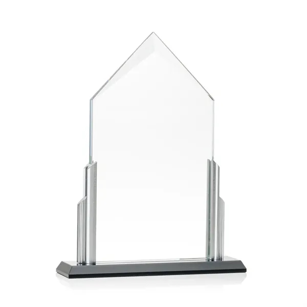 The Amarillo Award features an optical crystal pentagon with a beveled... from ASI 84592 St Regis Group / St Regis