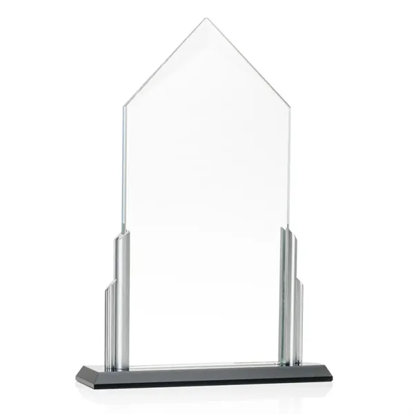 The Amarillo Award features an optical crystal pentagon with a beveled... from ASI 84592 St Regis Group / St Regis