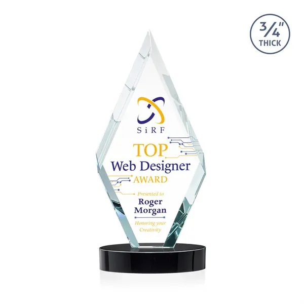Richmond VividPrint™ Award on Alberton Base - Black... from ASI 84592 St Regis Group / St Regis