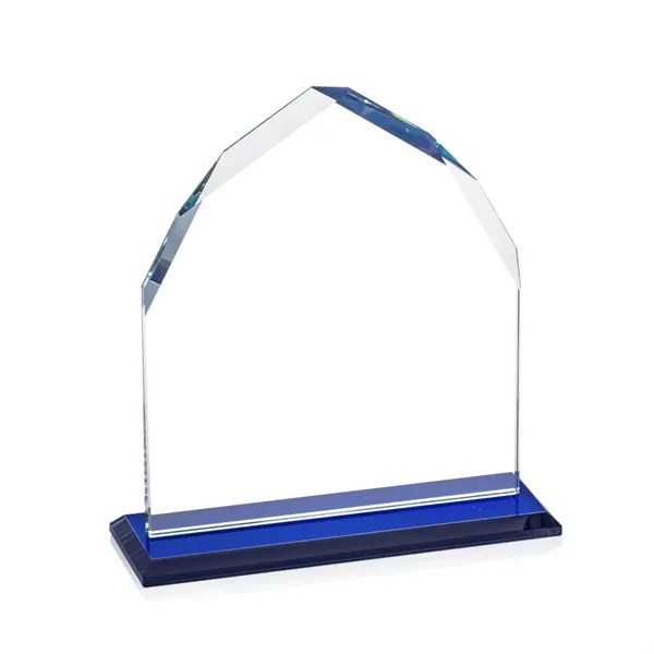 The Starfire Crystal Montibello VividPrint™ Award features interchanging front and back... from ASI 84592 St Regis Group / St Regis