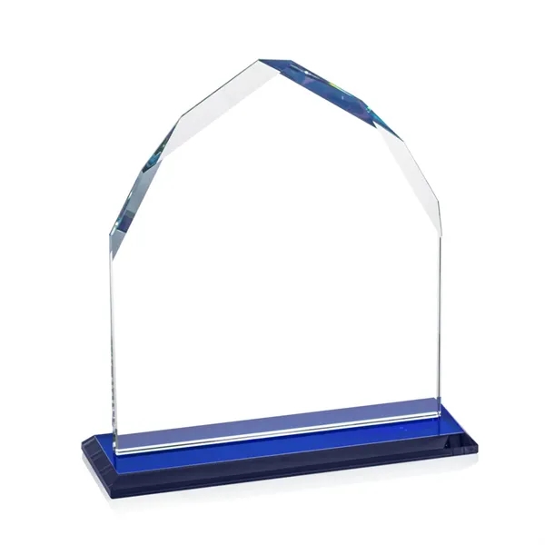 The Starfire Crystal Montibello VividPrint™ Award features interchanging front and back... from ASI 84592 St Regis Group / St Regis