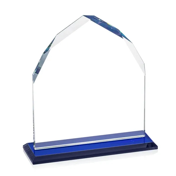 The Starfire Crystal Montibello VividPrint™ Award features interchanging front and back... from ASI 84592 St Regis Group / St Regis