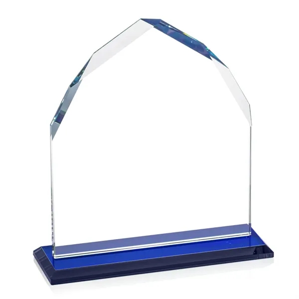 The Starfire Crystal Montibello VividPrint™ Award features interchanging front and back... from ASI 84592 St Regis Group / St Regis