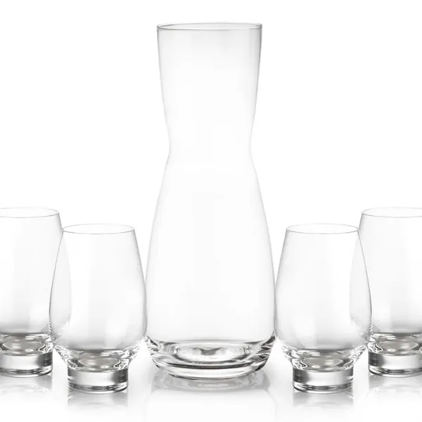 The Mason Carafe & Wine Glass Set pairs the elegant Mason... from ASI 84592 St Regis Group