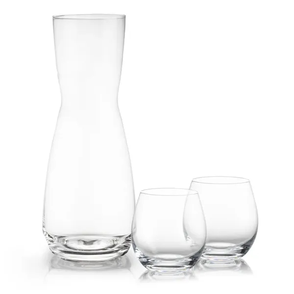The Mason Carafe & Wine Glass Set pairs the elegant Mason... from ASI 84592 St Regis Group