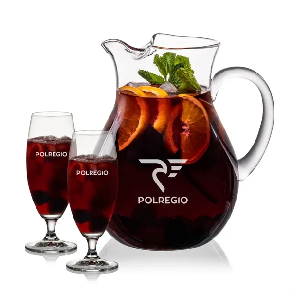 The Montclair Pitcher & Cocktail Glasses Set brings refined simplicity to... from ASI 84592 St Regis Group