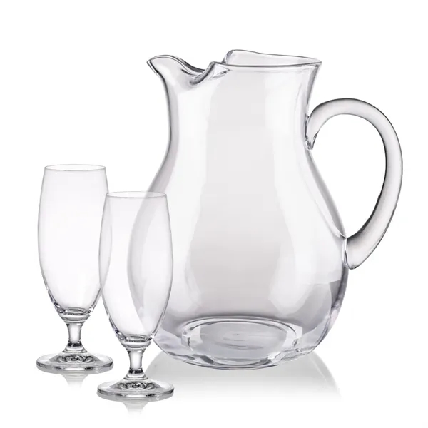 The Montclair Pitcher & Cocktail Glasses Set brings refined simplicity to... from ASI 84592 St Regis Group