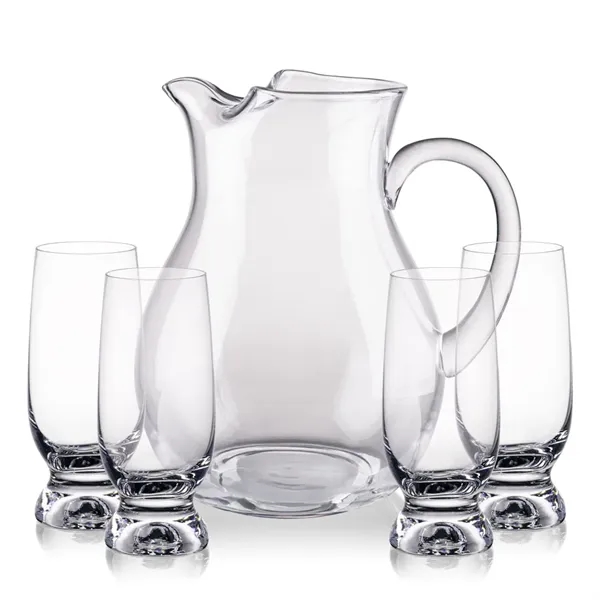 The Montclair Pitcher & Cocktail Glasses Set brings refined simplicity to... from ASI 84592 St Regis Group