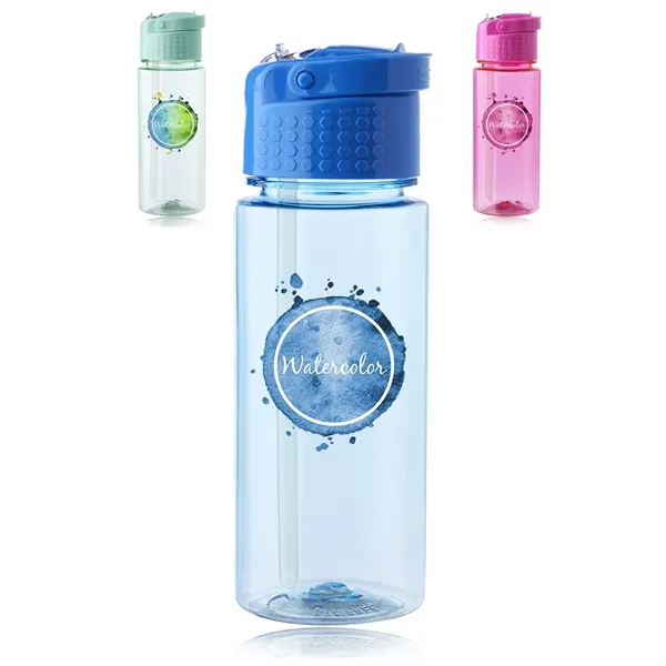 17 oz. transparent water bottle with single wall plastic construction, carry... from ASI 39552 BEL Promo