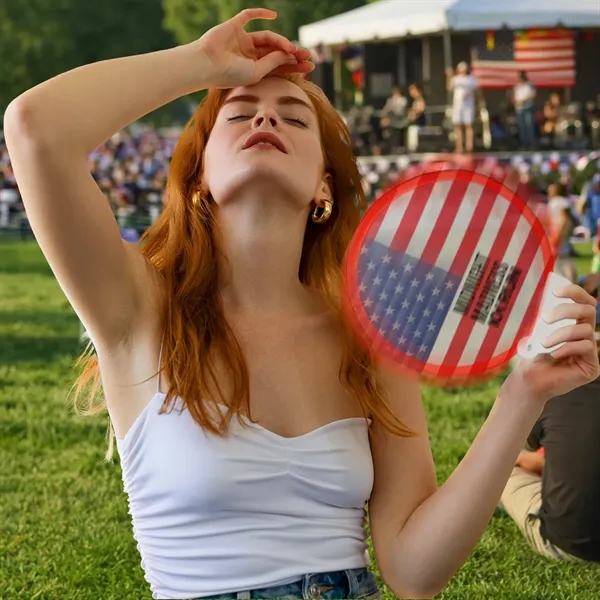 Item #PAT817 Patriotic Neck Fan