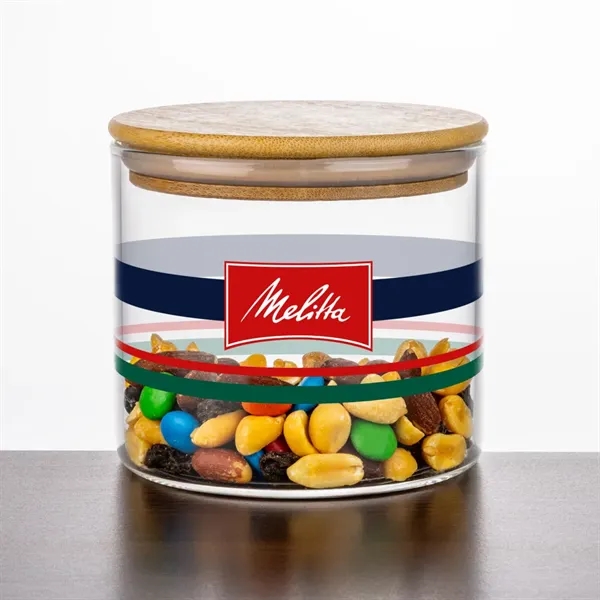 Item #DCV927 Aniston Jar w/Bamboo Lid - VividPrint™