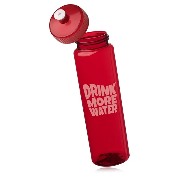 32 oz. plastic water bottle made of PET with liquid measurement... from ASI 39552 BEL Promo