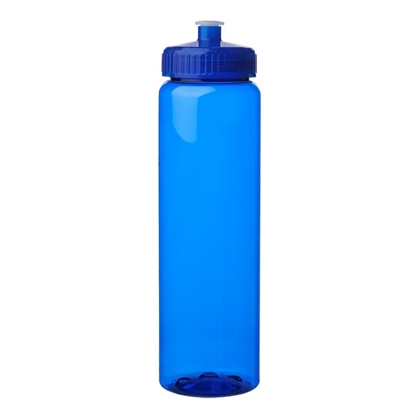 32 oz. plastic water bottle made of PET with liquid measurement... from ASI 39552 BEL Promo