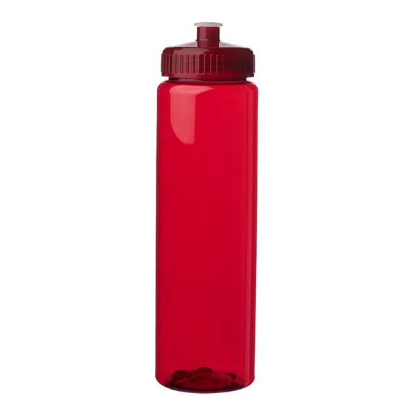 32 oz. plastic water bottle made of PET with liquid measurement... from ASI 39552 BEL Promo