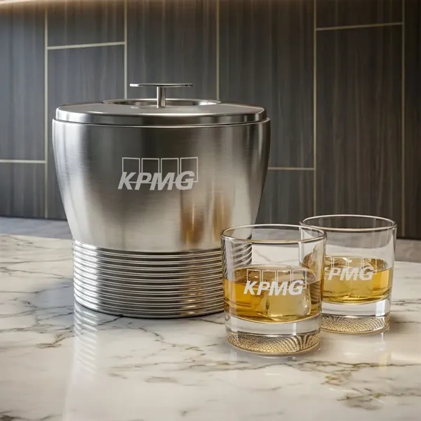 The Genoa Ice Bucket & On-the-Rocks Set is designed for effortless... from ASI 84592 St Regis Group