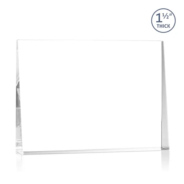 The Sylviana VividPrint™ Award showcases a sleek optical crystal wedge design... from ASI 84592 St Regis Group / St Regis