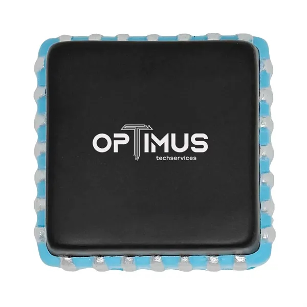 2.13" microchip shape stress reliever made of PU foam.... from ASI 63549 Jornik Manufacturing Corp