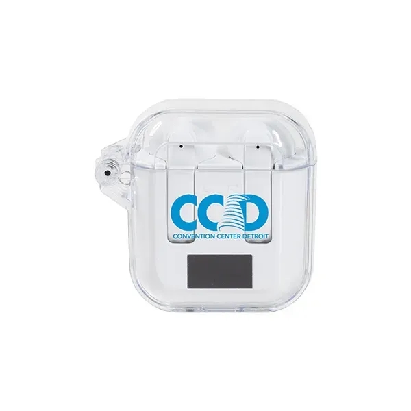 Wireless earbuds in charging case.... from ASI 62660 Innovation Line