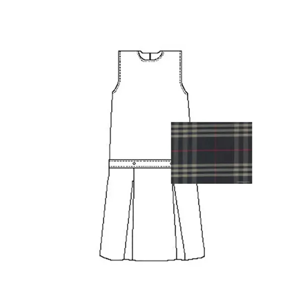 A+ Uniforms - Girls' Blend Plaid Jumper... from ASI 86018 Scrub Authority