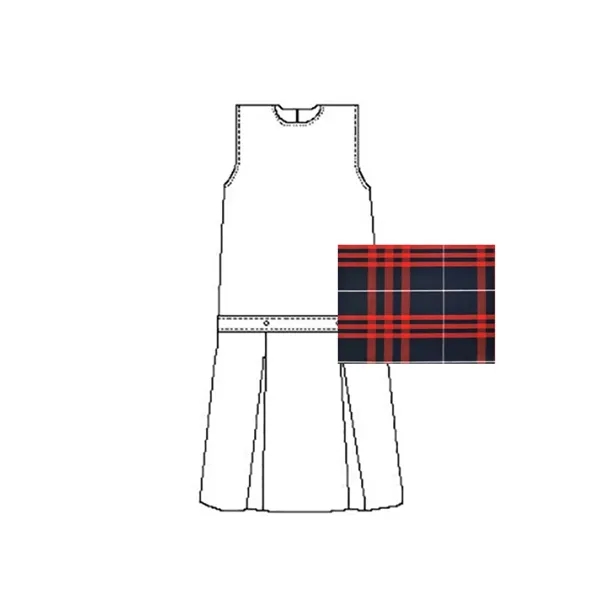 A+ Uniforms - Girls' Blend Plaid Jumper... from ASI 86018 Scrub Authority