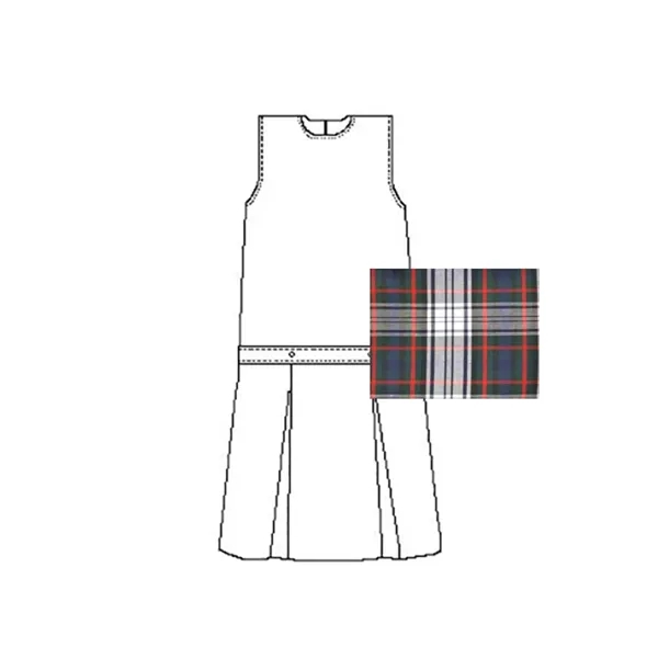 A+ Uniforms - Girls' Blend Plaid Jumper... from ASI 86018 Scrub Authority