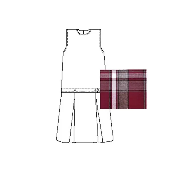 A+ Uniforms - Girls' Blend Plaid Jumper... from ASI 86018 Scrub Authority