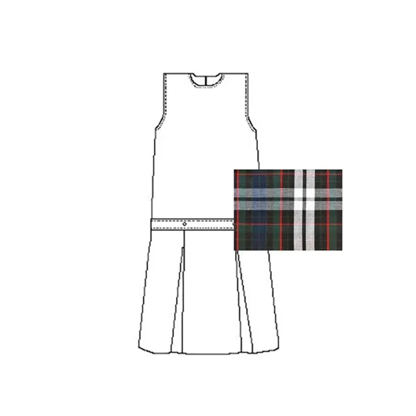 A+ Uniforms - Girls' Blend Plaid Jumper... from ASI 86018 Scrub Authority
