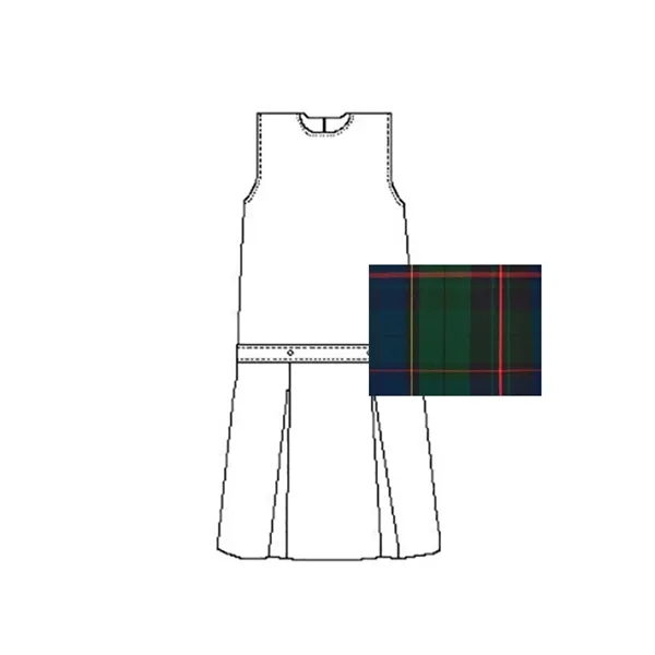A+ Uniforms - Girls' Blend Plaid Jumper... from ASI 86018 Scrub Authority