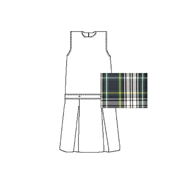A+ Uniforms - Girls' Blend Plaid Jumper... from ASI 86018 Scrub Authority