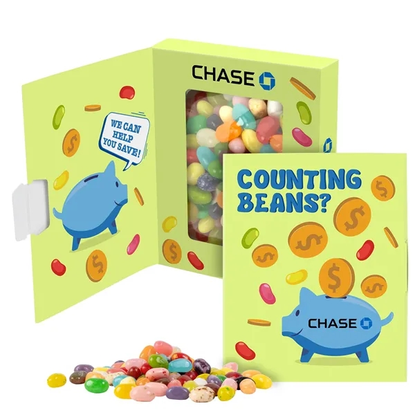 Item #BWB-JBEL-E Book Window Box - Jelly Belly Jelly Beans
