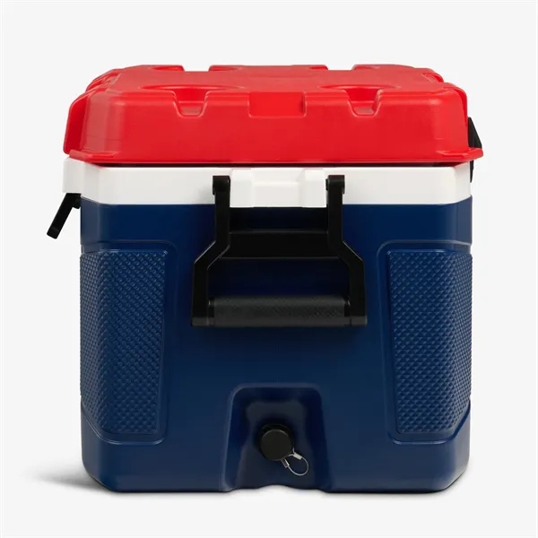 Americana 50 Qt Cooler; combines durable hard-side construction with smart, built-in... from ASI 76730 Peerless Umbrella Co Inc