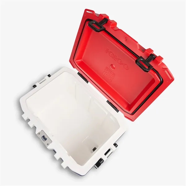 Americana 50 Qt Cooler; combines durable hard-side construction with smart, built-in... from ASI 76730 Peerless Umbrella Co Inc