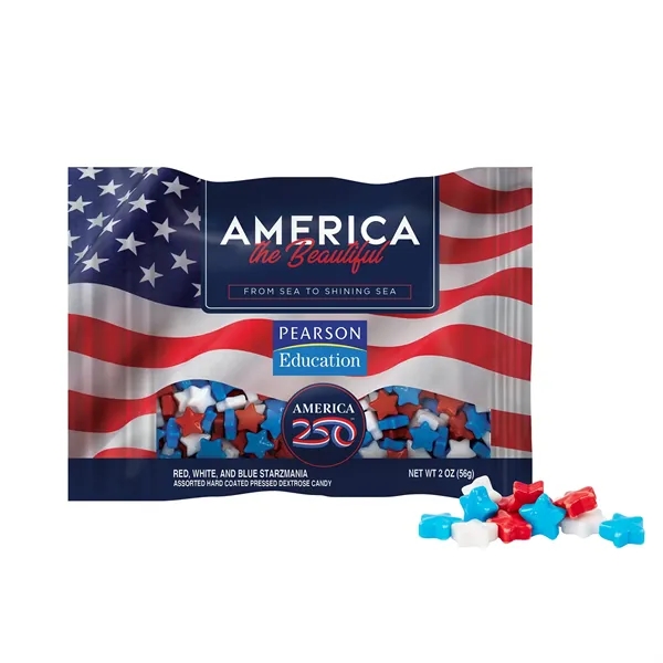 Item #DHF-STZA-E America 250 - 2oz. Digibag™ - Patriotic Starzmania