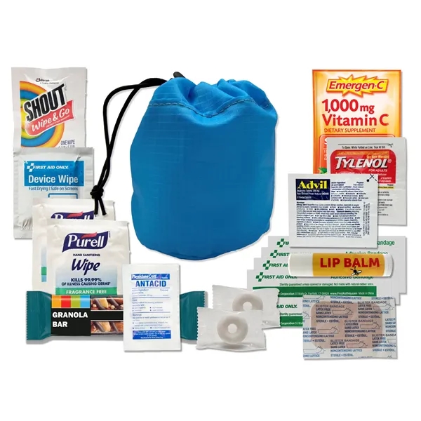 Is a compact all-in-one essentials kit packaged in a durable mini... from ASI 84514 Safety Made